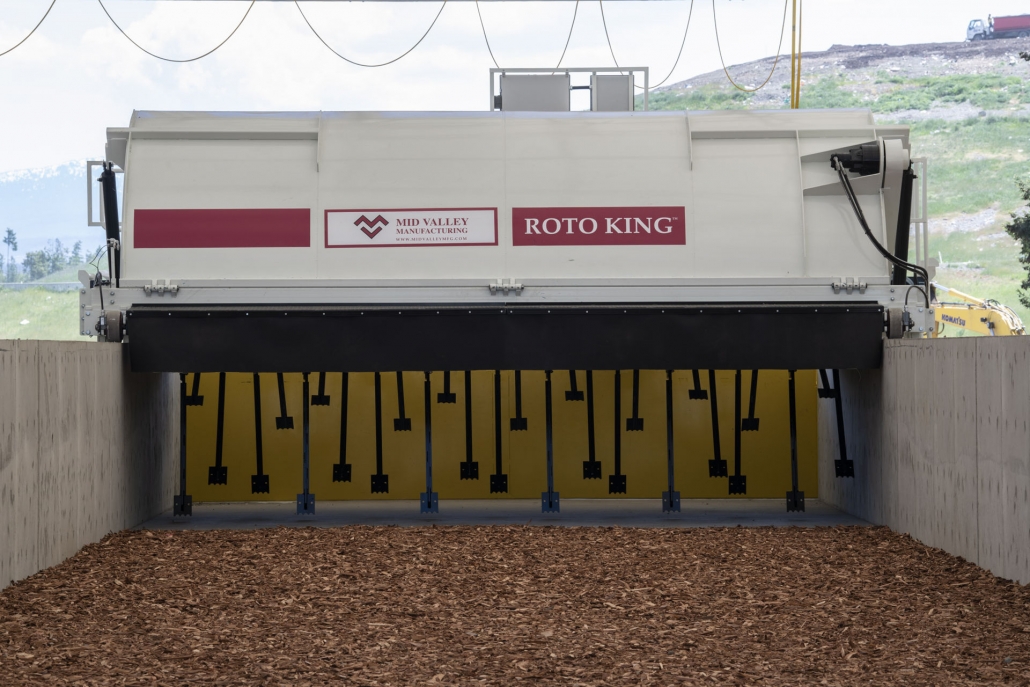Roto King compost turner equipment