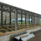 Newly constructed dairy barn at Cedarbrink Farm in Chilliwack
