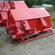 Newly manufactured dairy barn sawdust blowers